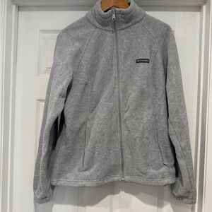 Columbia Light Gray Fleece Jacket